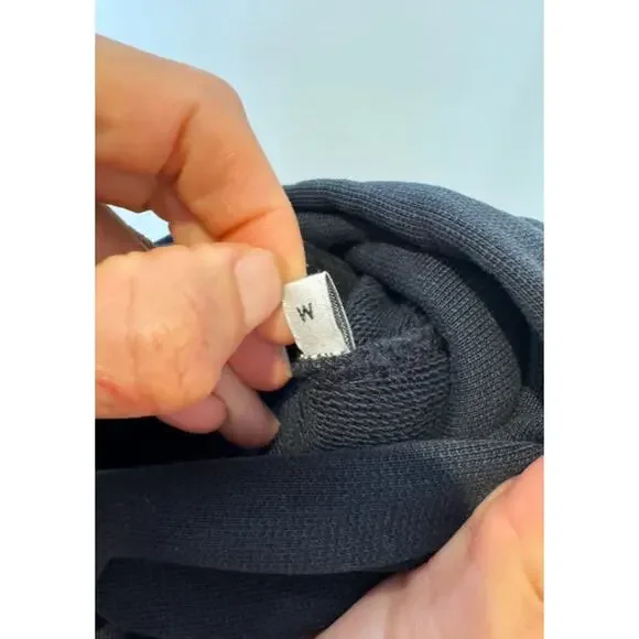 Ami De coeur Tonal Hoodie Black size M medium MEN'S - Picture 5 of 8